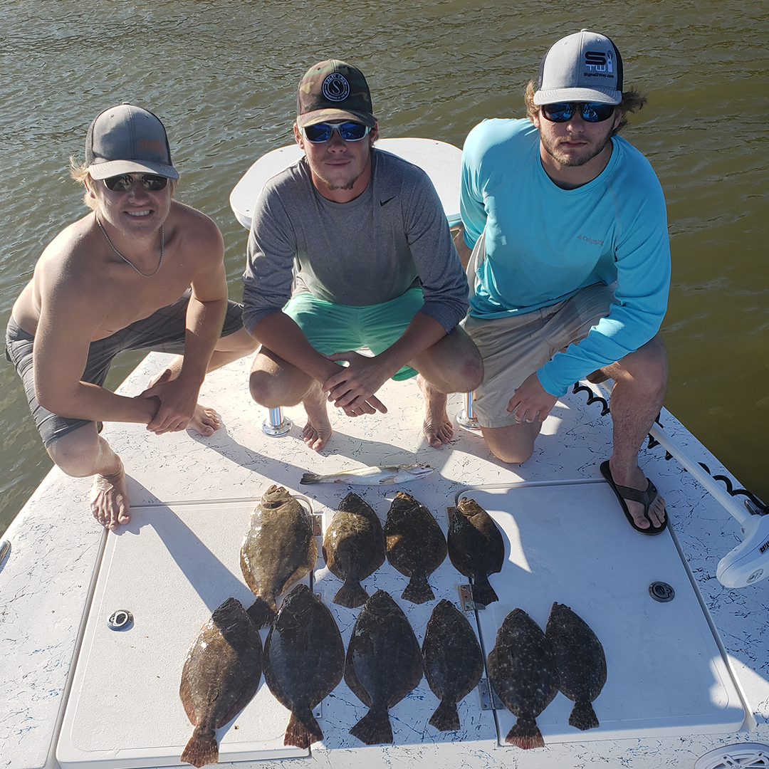 fishing with Capt. Blake Benson